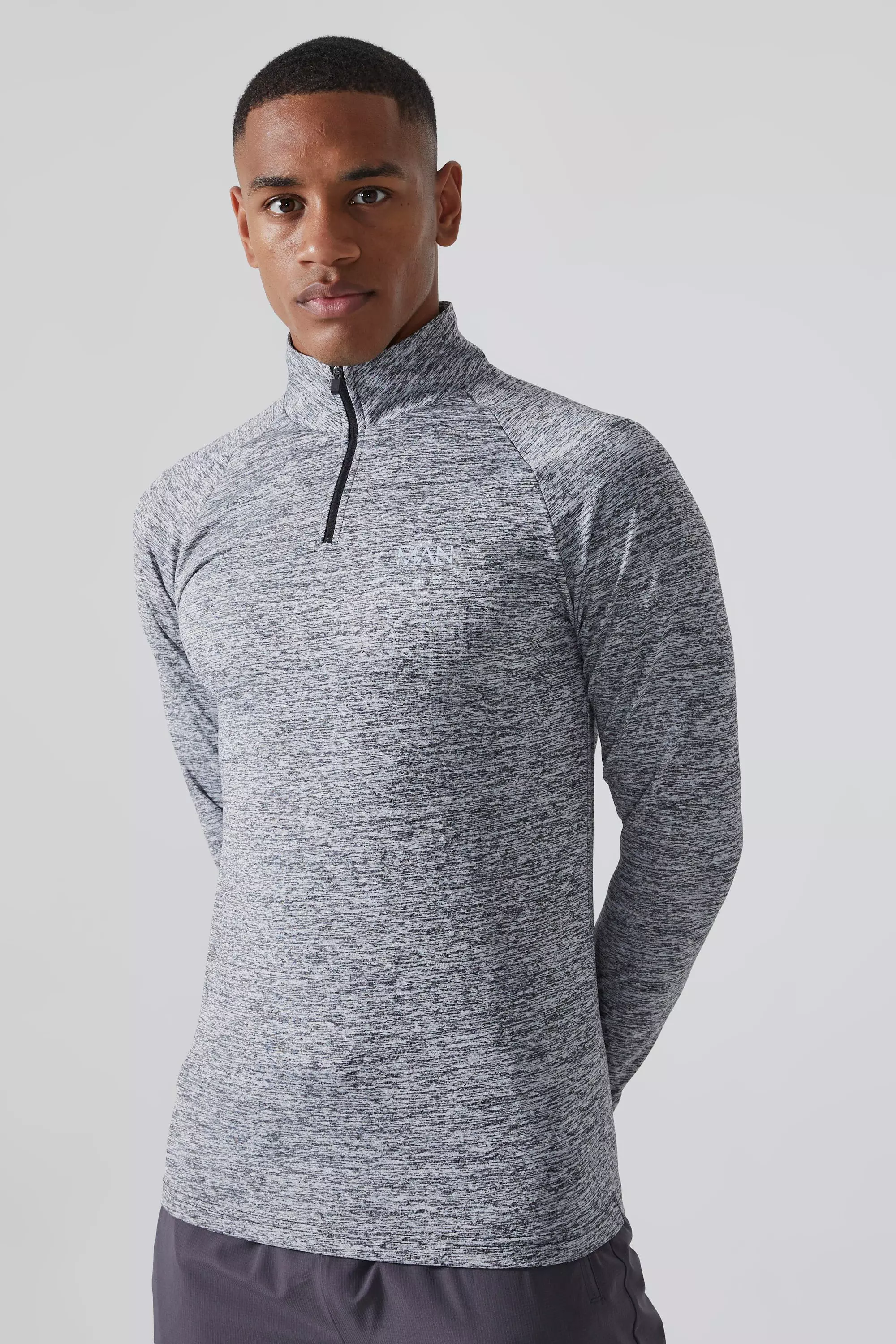 Slim fit deals quarter zip